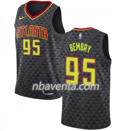 Camiseta Hombre Atlanta Hawks DeAndre Bembry 95 Nike 2017-18 Negro Swingman Camiseta Hombre Atlanta Hawks DeAndre Bembry 95 Nike 2017-18 Negro Swingman